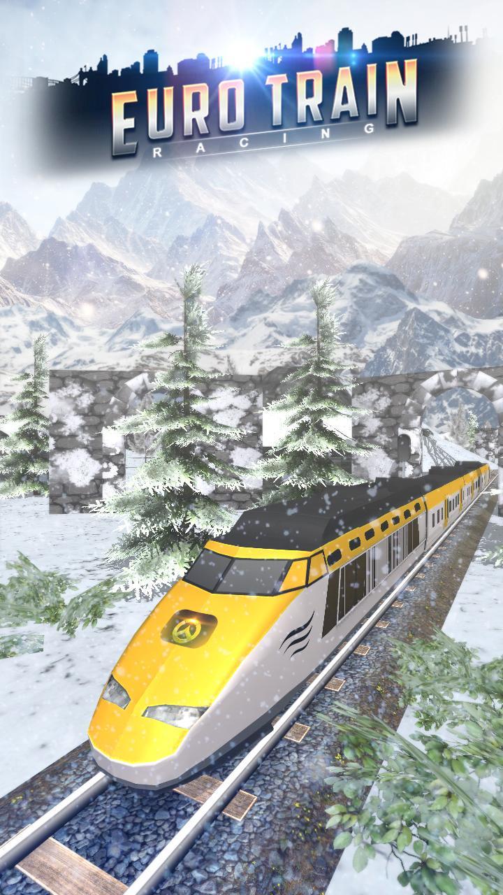 Screenshot 1 of यूरो ट्रेन रेसिंग 3 डी 