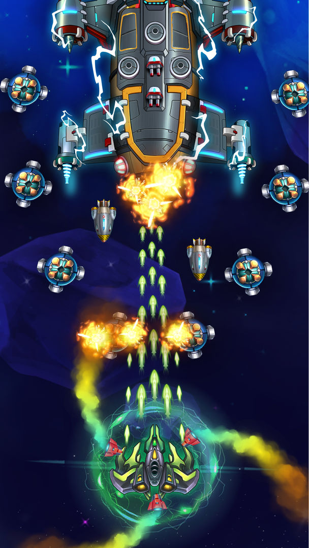 Sky Raptor: 비행기게임 - 우주슈팅게임 게임 스크린 샷