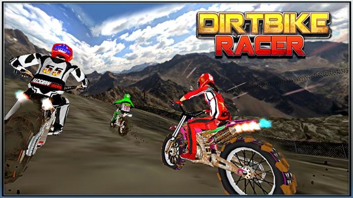 Dirt Bike Motorcycle Race Game Screenshot