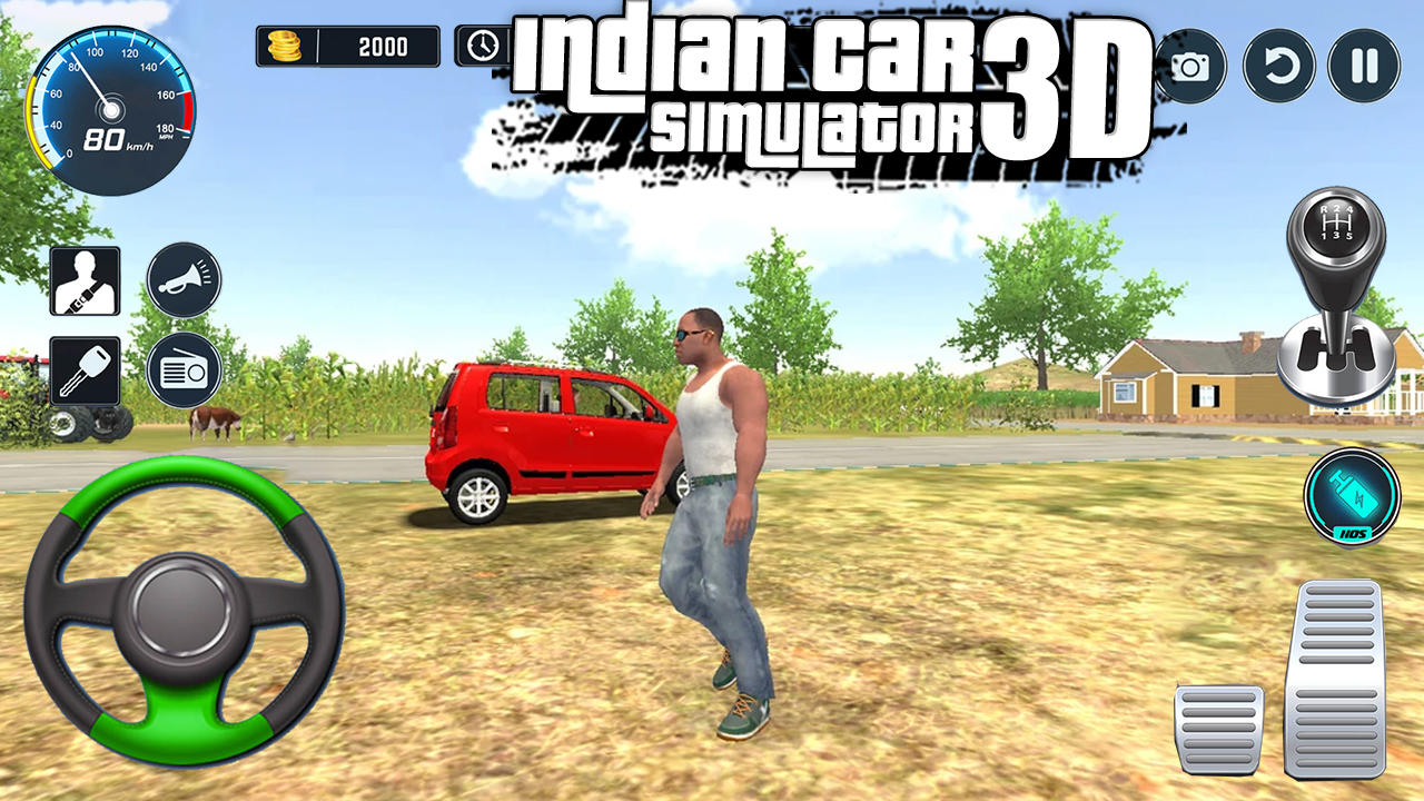 Indian Car Simulator 3d android iOS apk download for free-TapTap