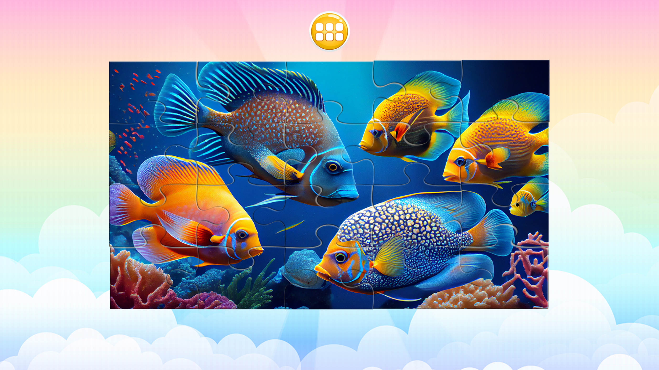 Animals jigsaw puzzle 게임 스크린샷