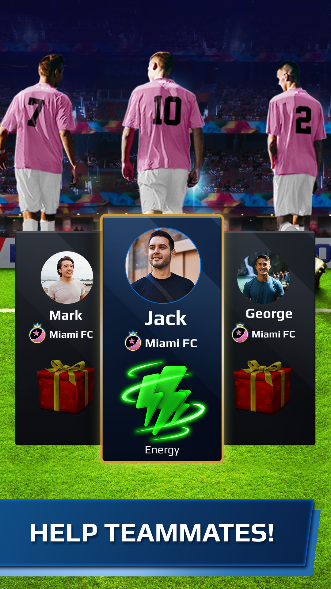 Cuplikan Layar Game Football Rivals: Soccer Clash