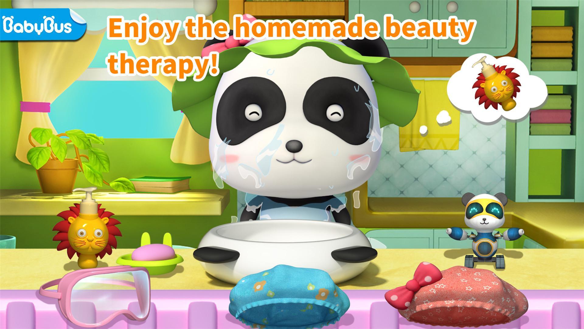 Cleaning Fun - Baby Panda Game Screenshot