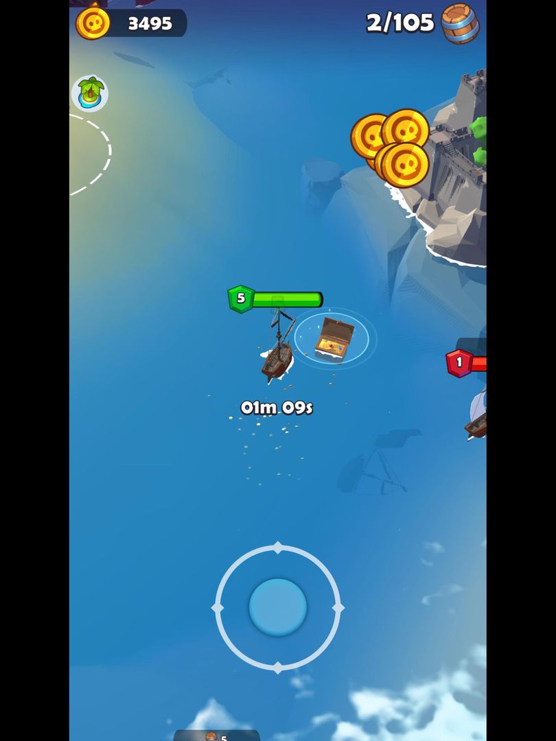 Pirate Raid - Caribbean Battle screenshot game