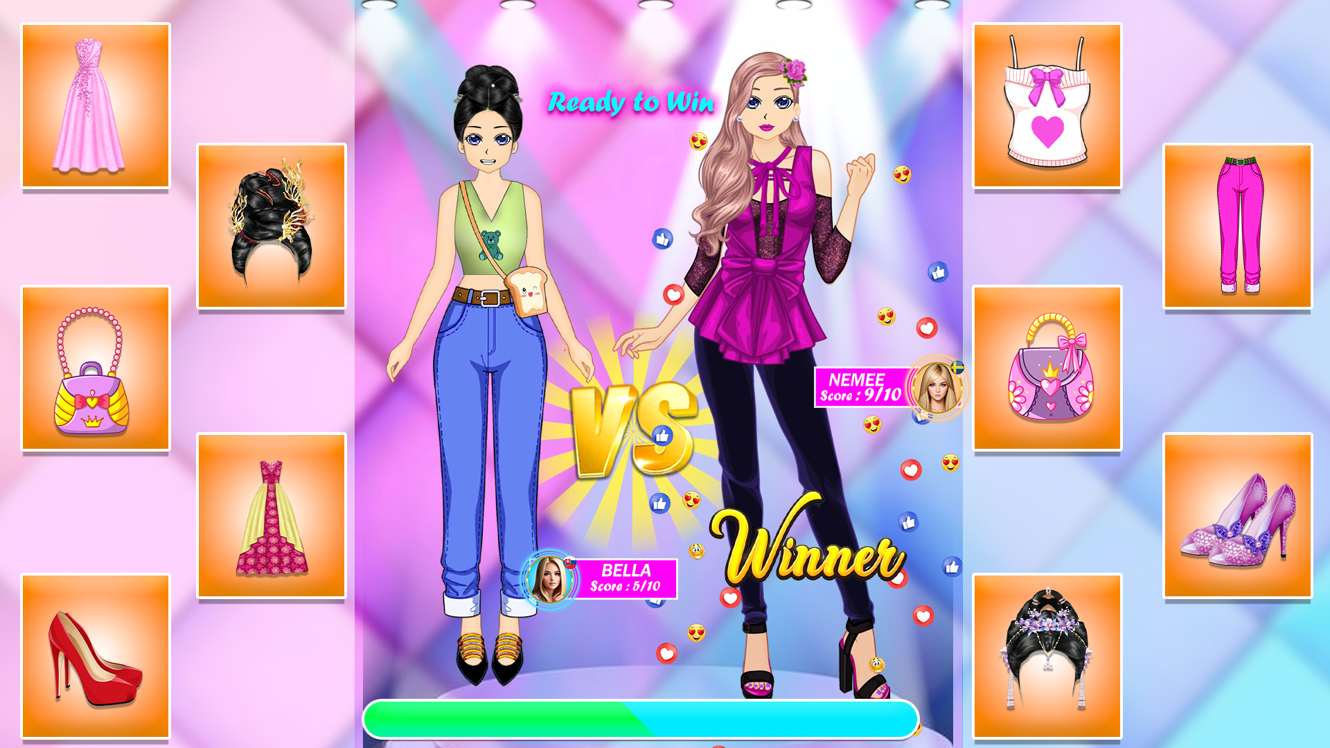 green emerald velvet dress Fashion Dress Up Games for Girls Free