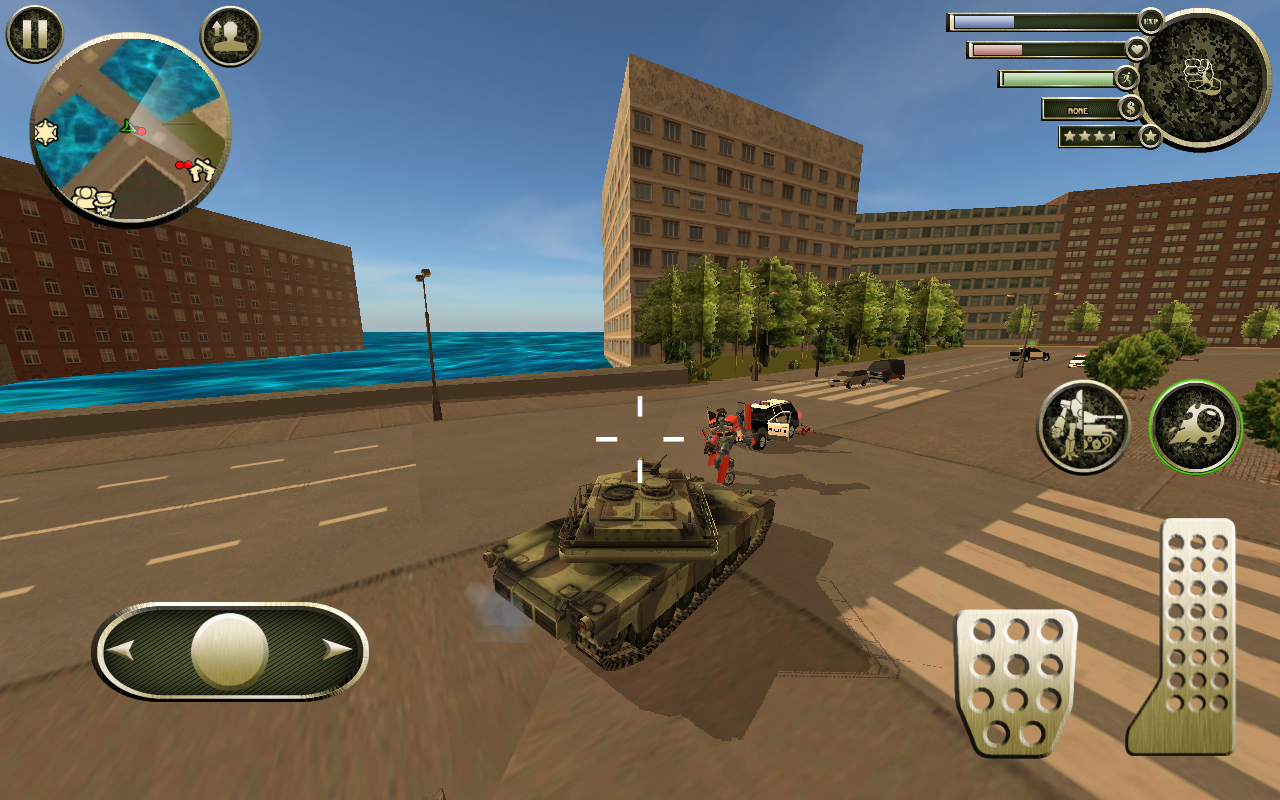 Tank Robot Game Screenshot