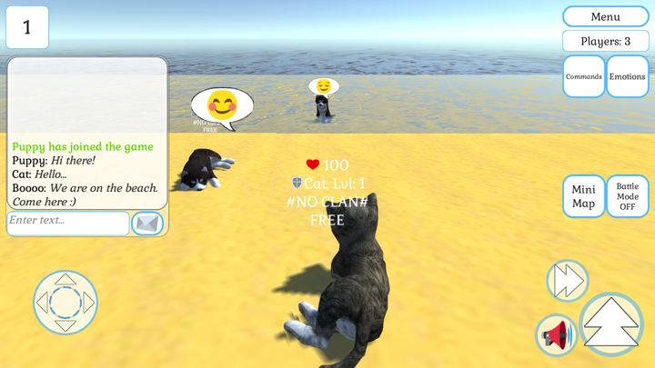 Cute Cat And Puppy World Game Screenshot