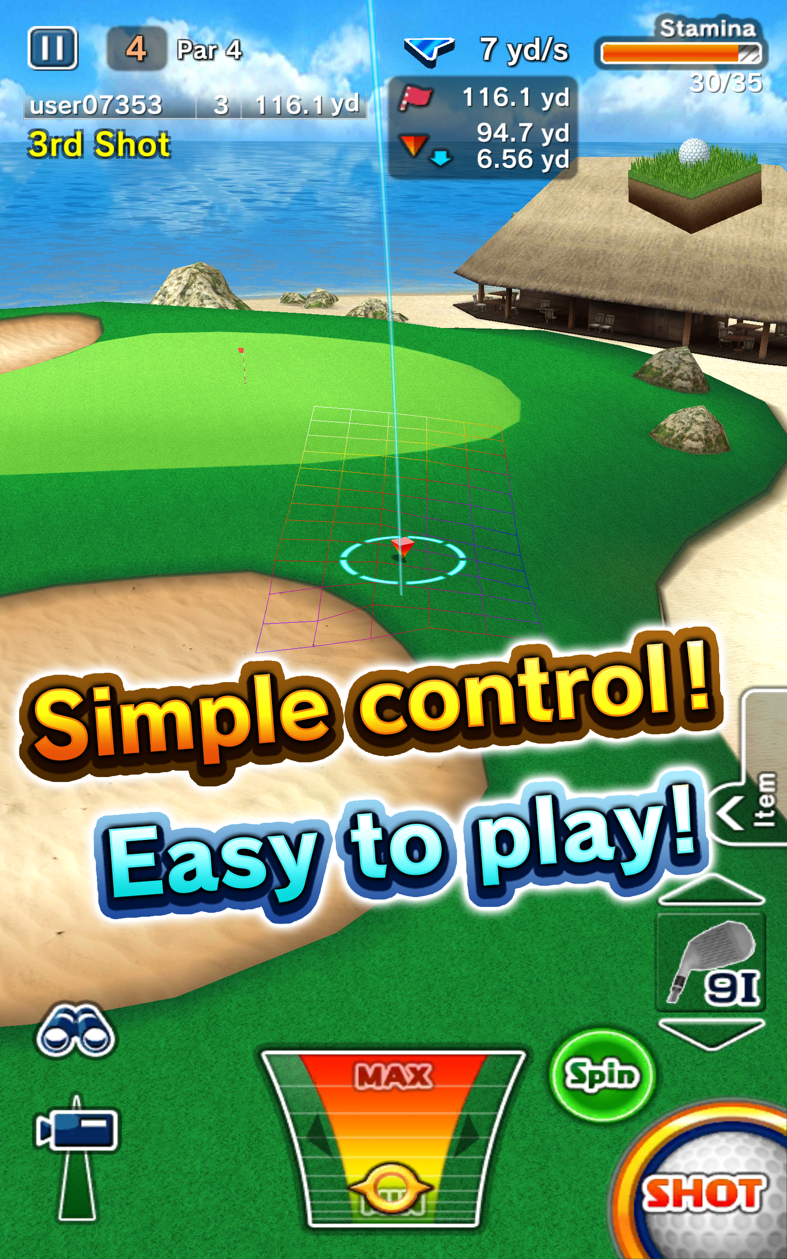 Golf Days:Excite Resort Tour Game Screenshot