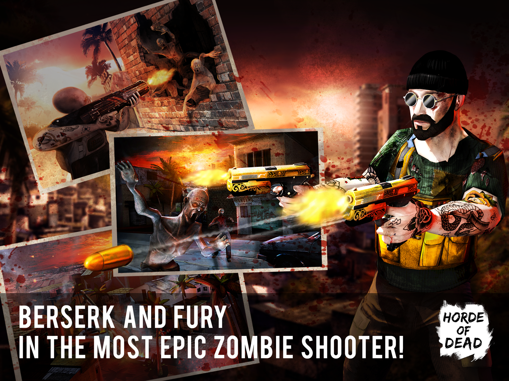 Horde of Dead: Zombie Plague ゲームのスクリーンショット