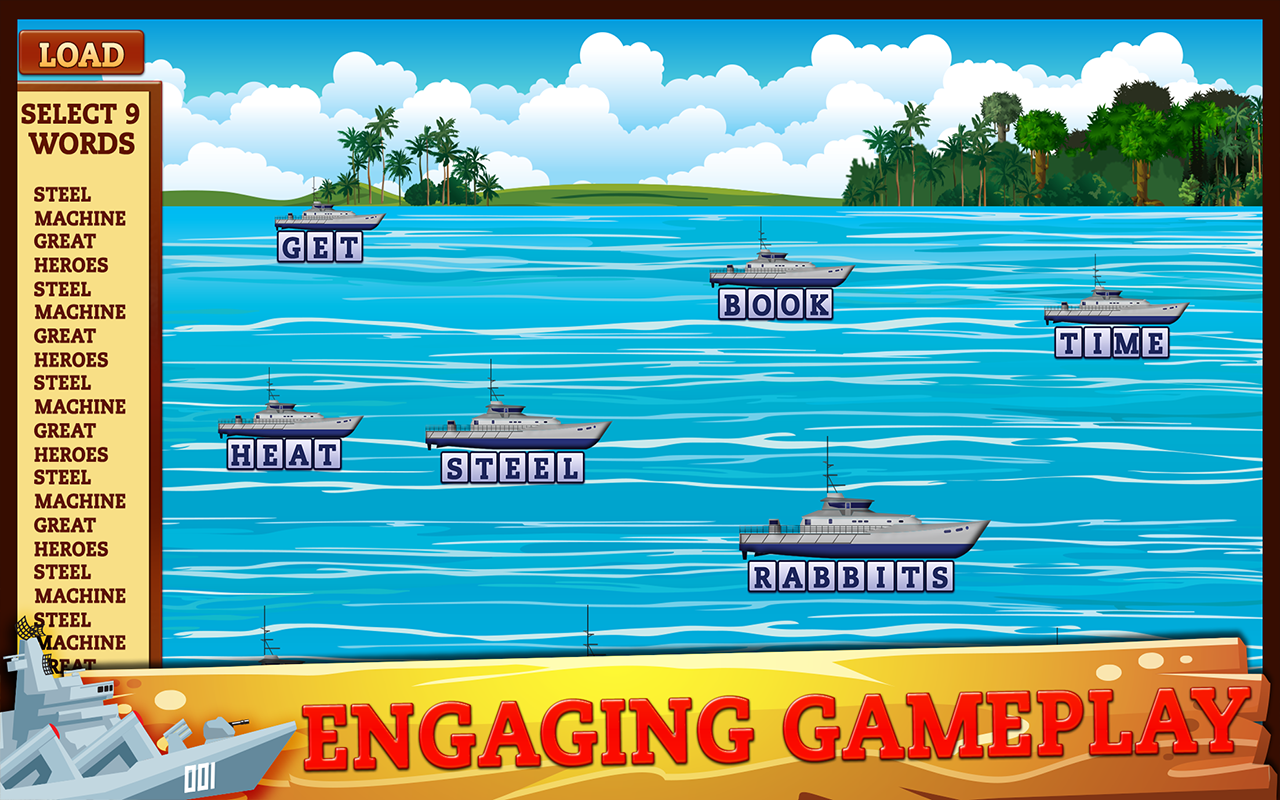 War of Words - Naval Edition ゲームのスクリーンショット