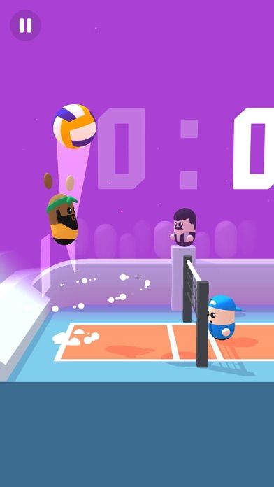 Volleyball Game - Volley Beans ภาพหน้าจอเกม