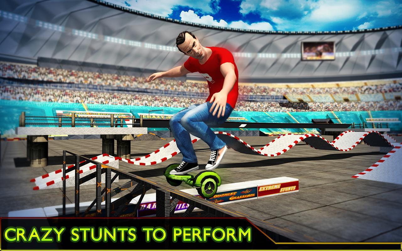 Hoverboard Stunts Hero 2016 게임 스크린샷