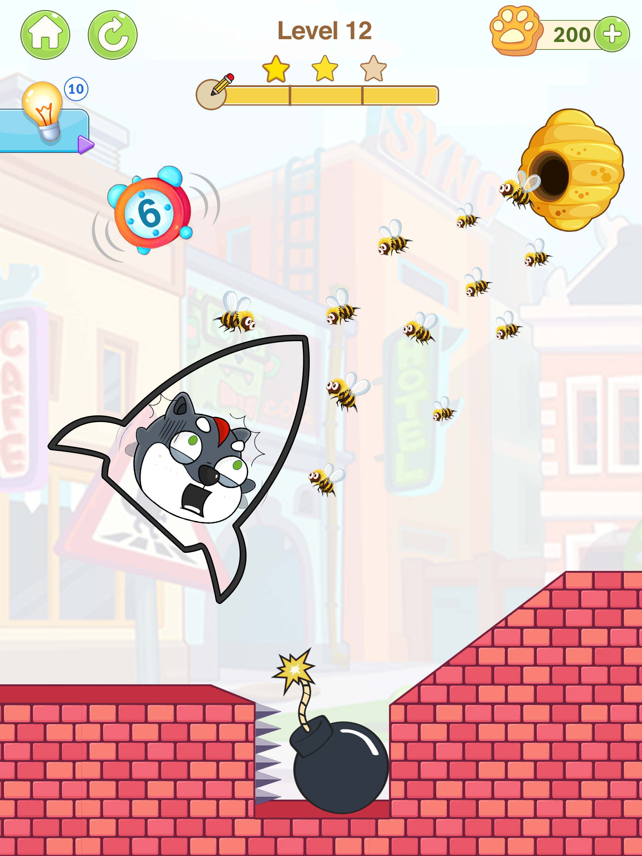 Help the Dog: Brain Puzzles Game Screenshot