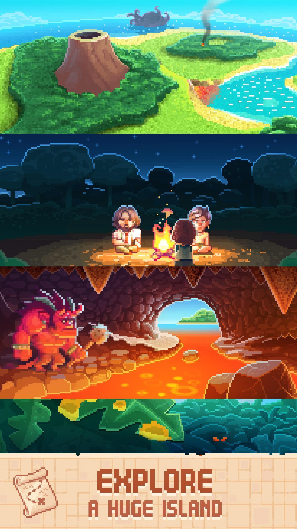 Screenshot of Tinker Island - Survival Story Adventure