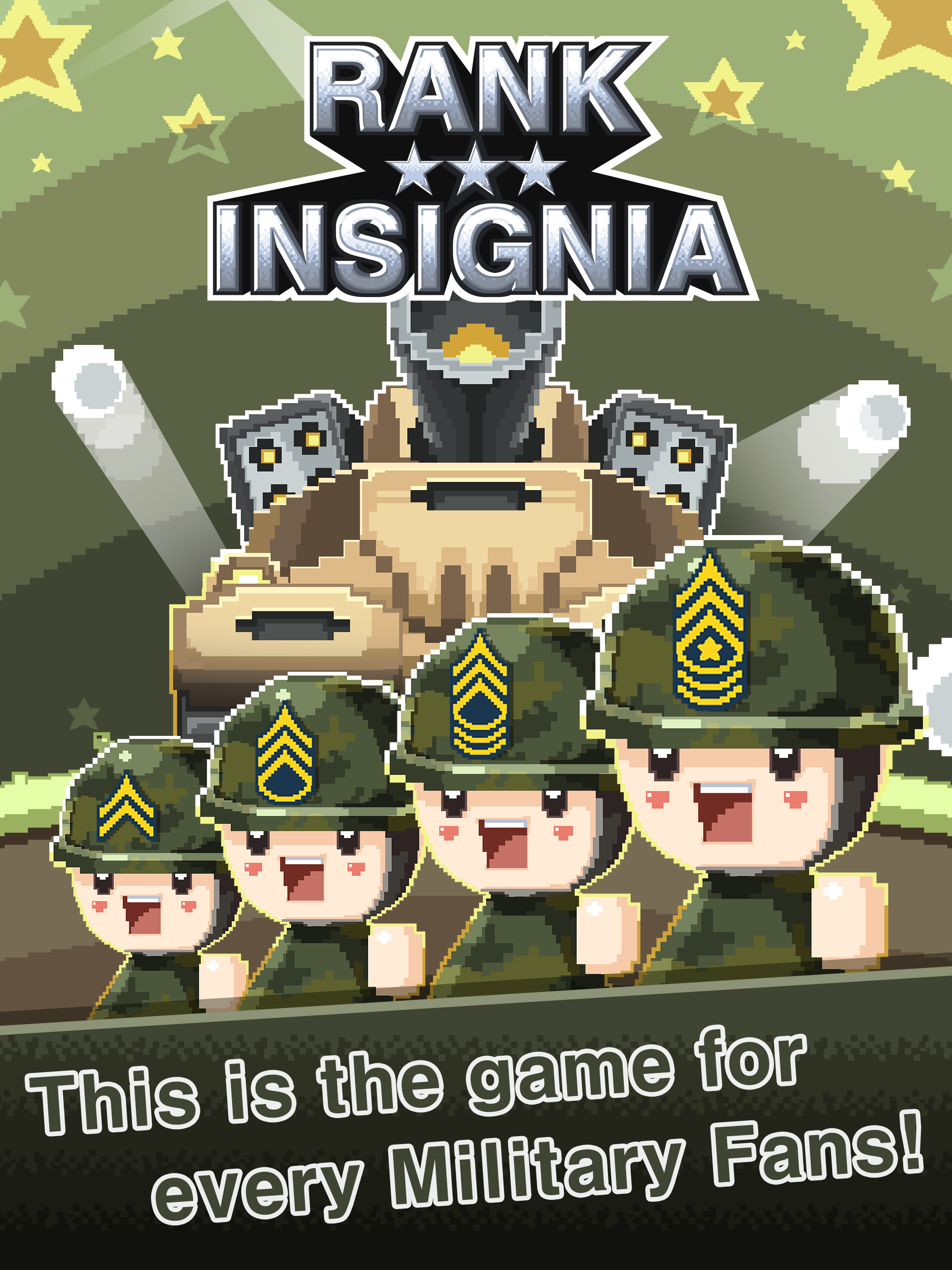 Raising Rank Insignia Game Screenshot