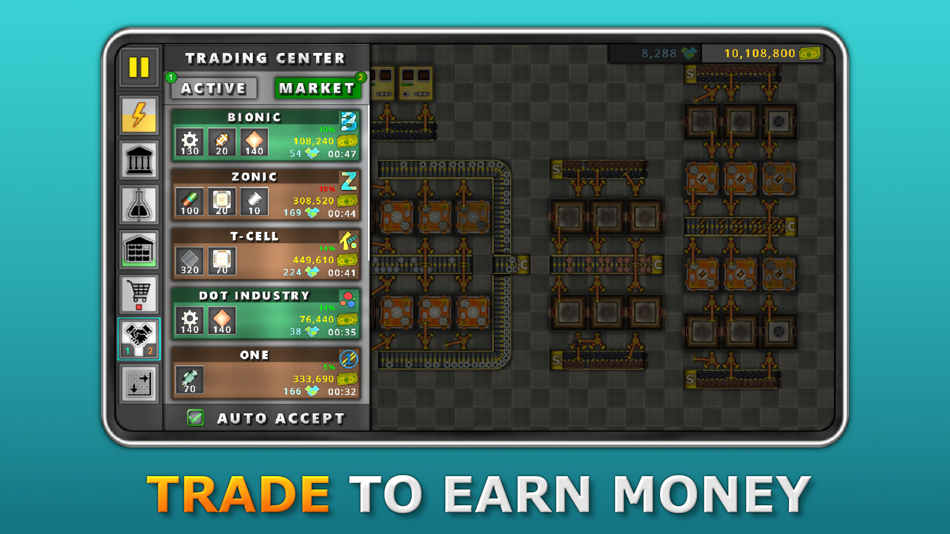 Factory Control Inc. Game Screenshot