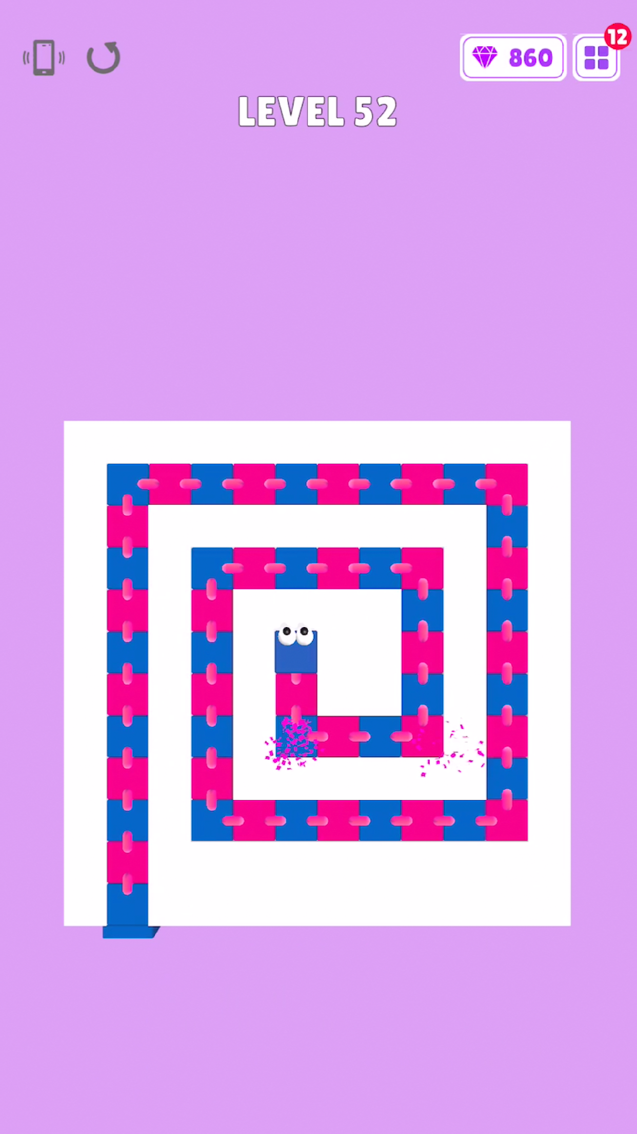 Cuplikan Layar Game Maze Fit