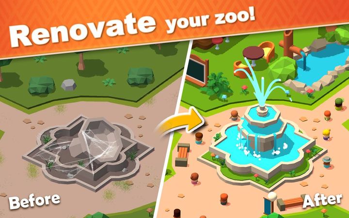 Screenshot 1 of Zoo Mania: 3D Animal Puzzles 1.49.5035