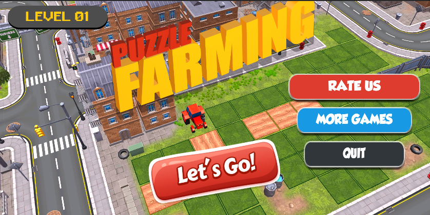 Primitive Farming Puzzle game 遊戲截圖
