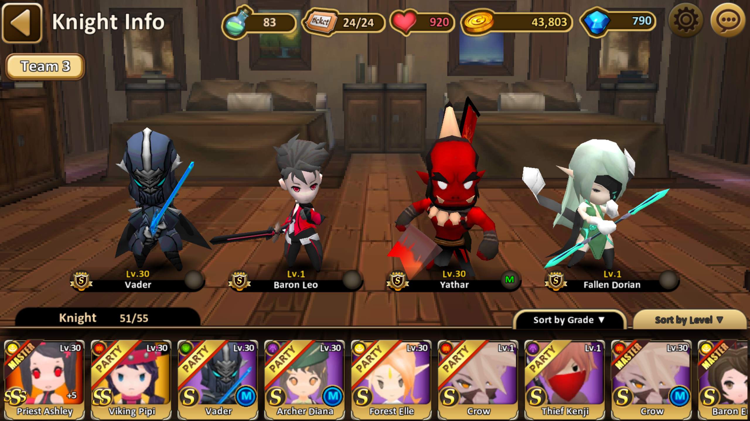 Heaven Knights Game Screenshot