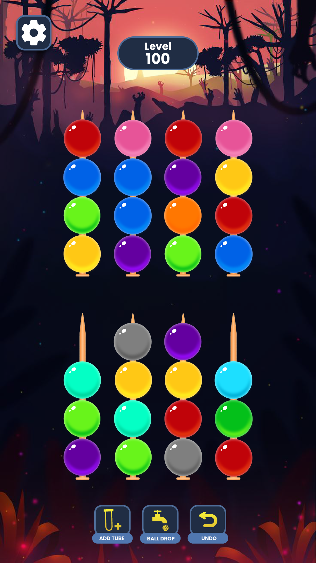 Ball Sort: Color Puzzle Game 게임 스크린샷