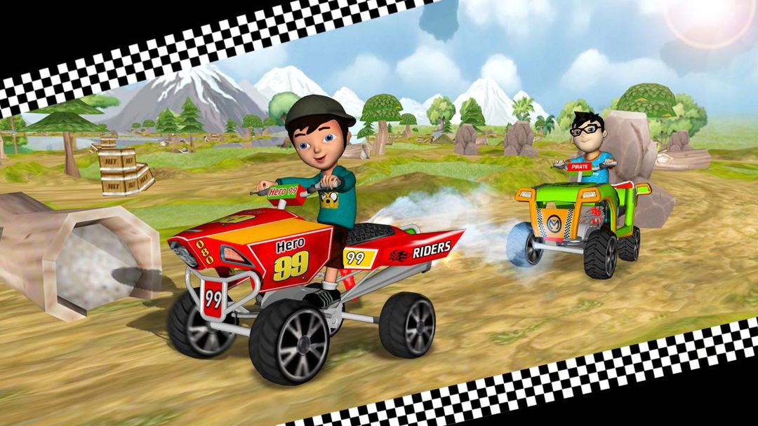 Screenshot of Racing Riders