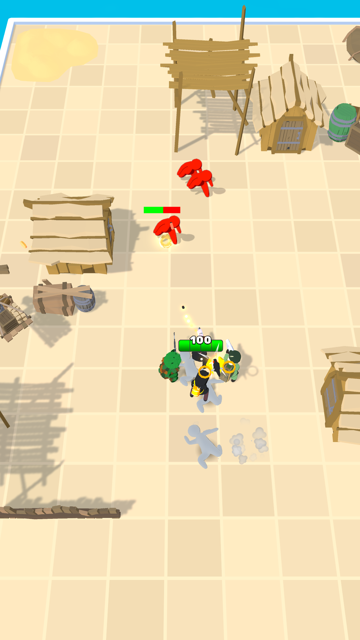 Скриншот игры Hero Squad!