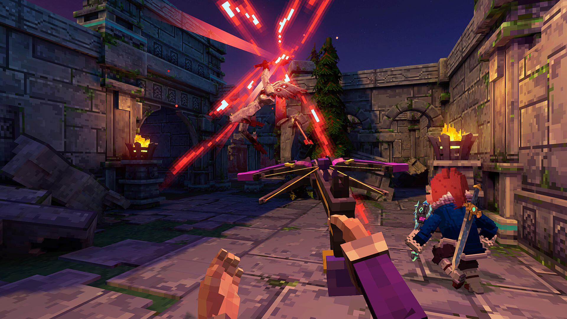 Pixel Dungeon VR Game Screenshot