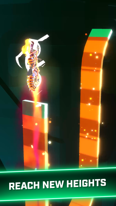 Cuplikan Layar Game Rider Worlds - Neon Bike Races