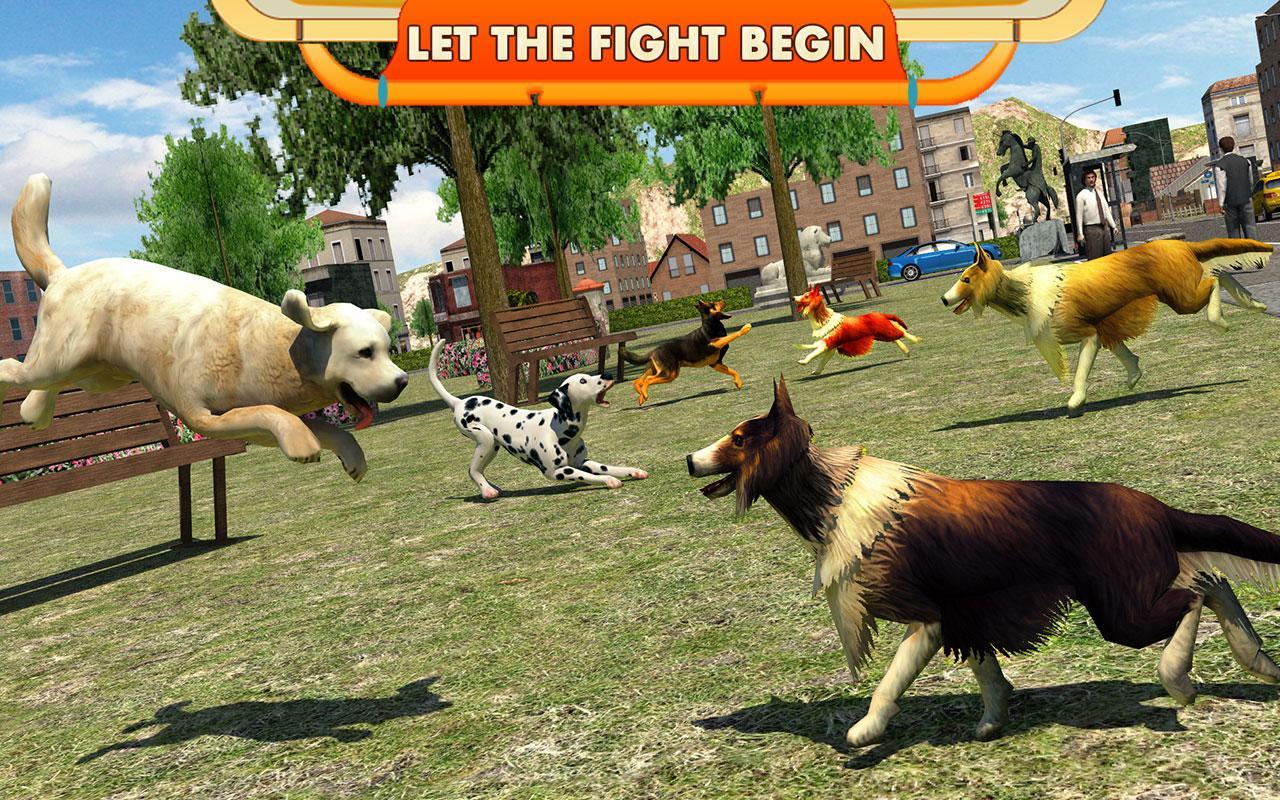 Street Dog Simulator 3D Game Screenshot