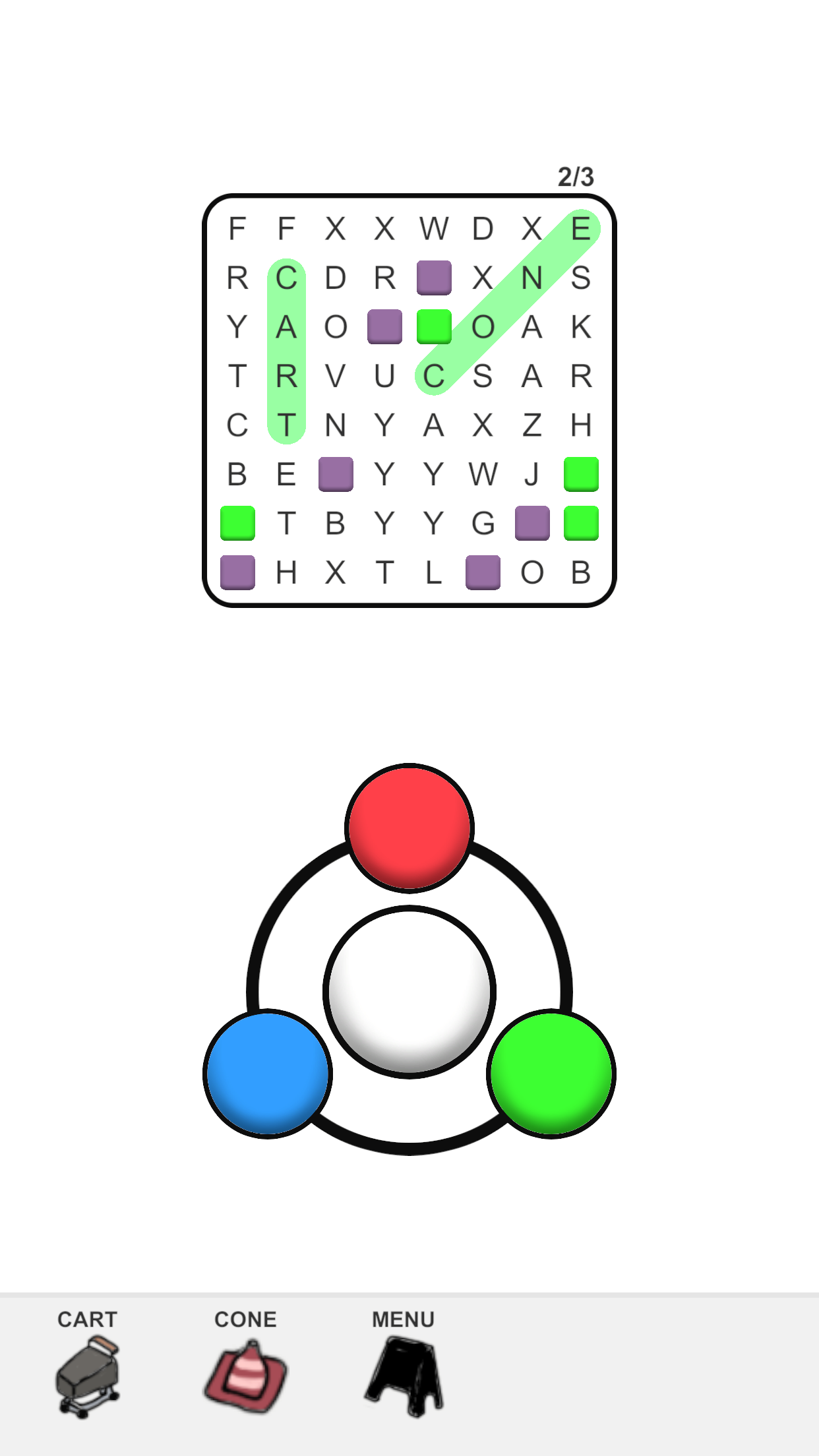 Cuplikan Layar Game Word Hunt!