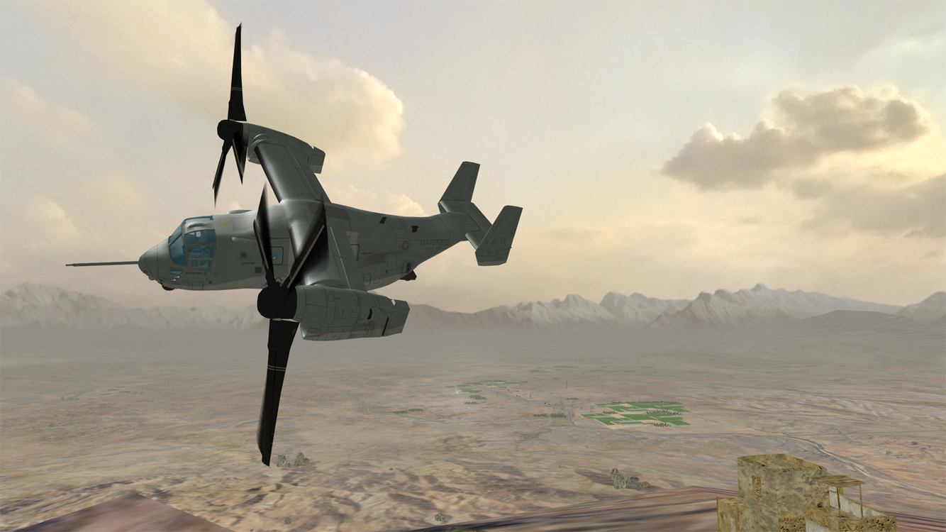 Osprey Operations - Helicopter Flight Simulator Game Screenshot