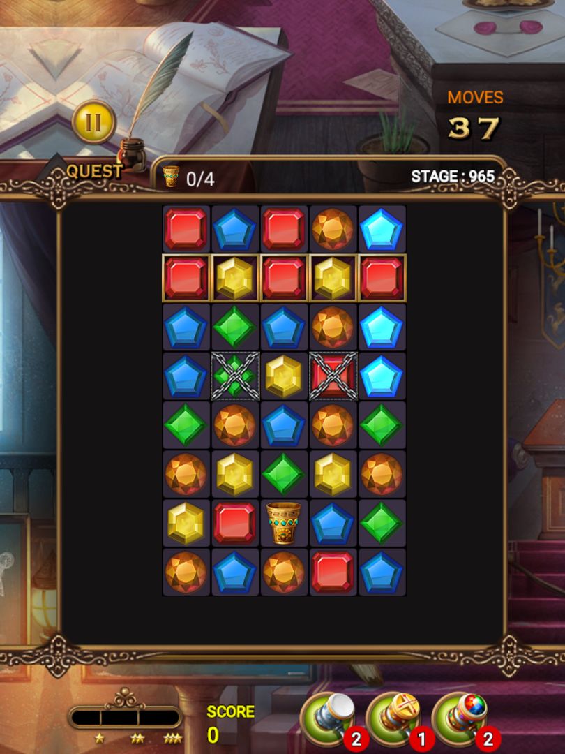 珠宝魔法探险 screenshot game