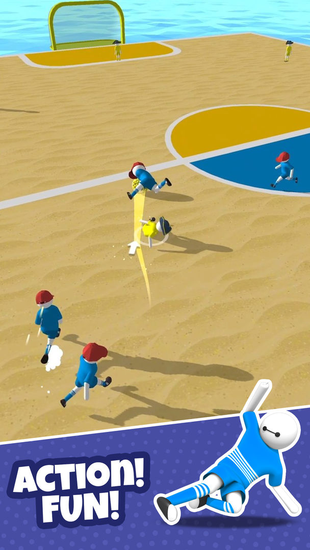Screenshot of Ball Brawl 3D - Soccer Cup