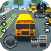 School Bus Simulator Driving