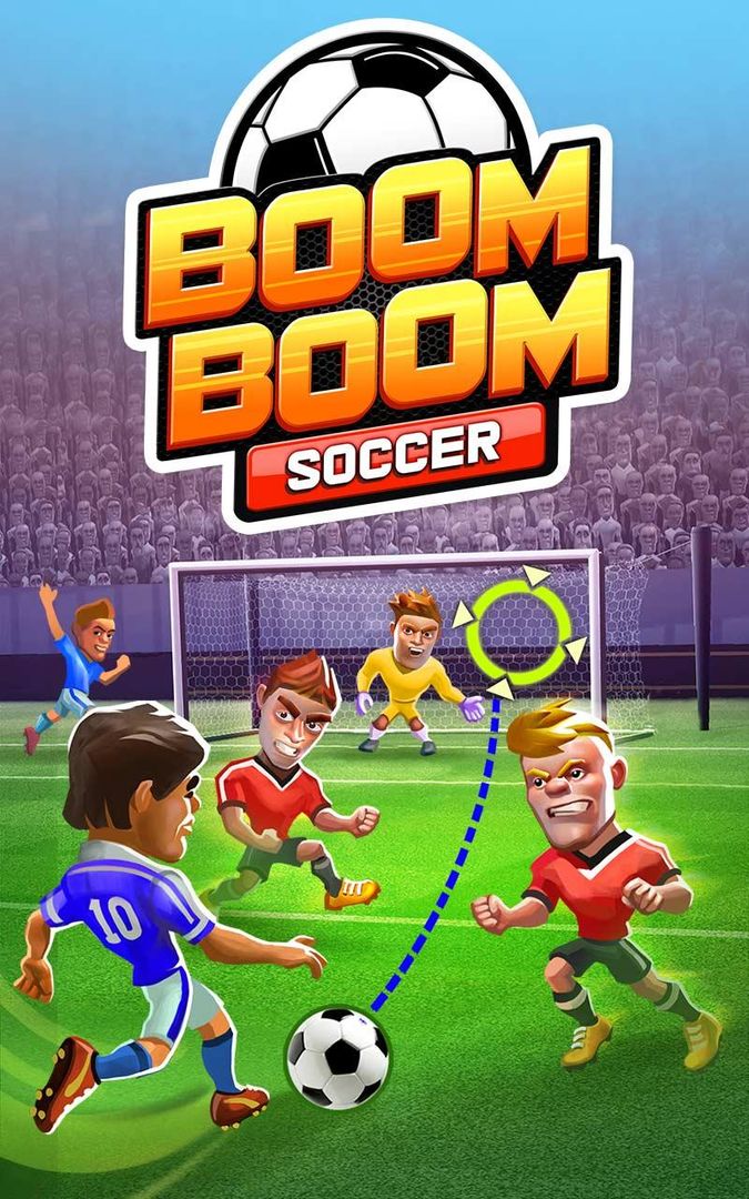 Boom Boom Soccer 게임 스크린 샷