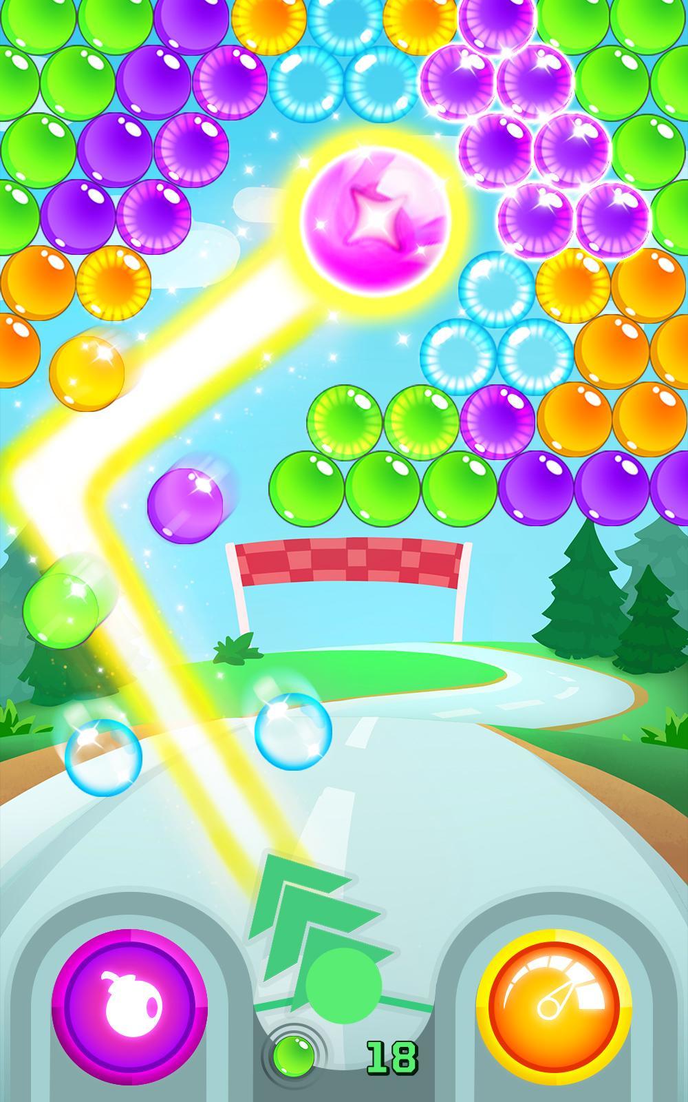 Sling Bubbles screenshot game