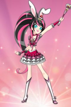 Pretty Cure LoliRock X Dress Up Game Game Screenshot
