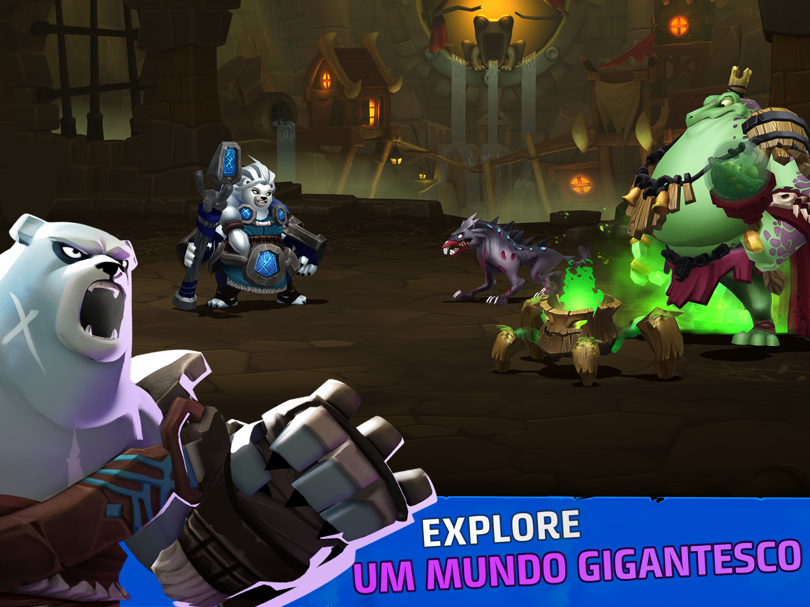 Captura de Tela do Jogo Lionheart: Lua Sombria