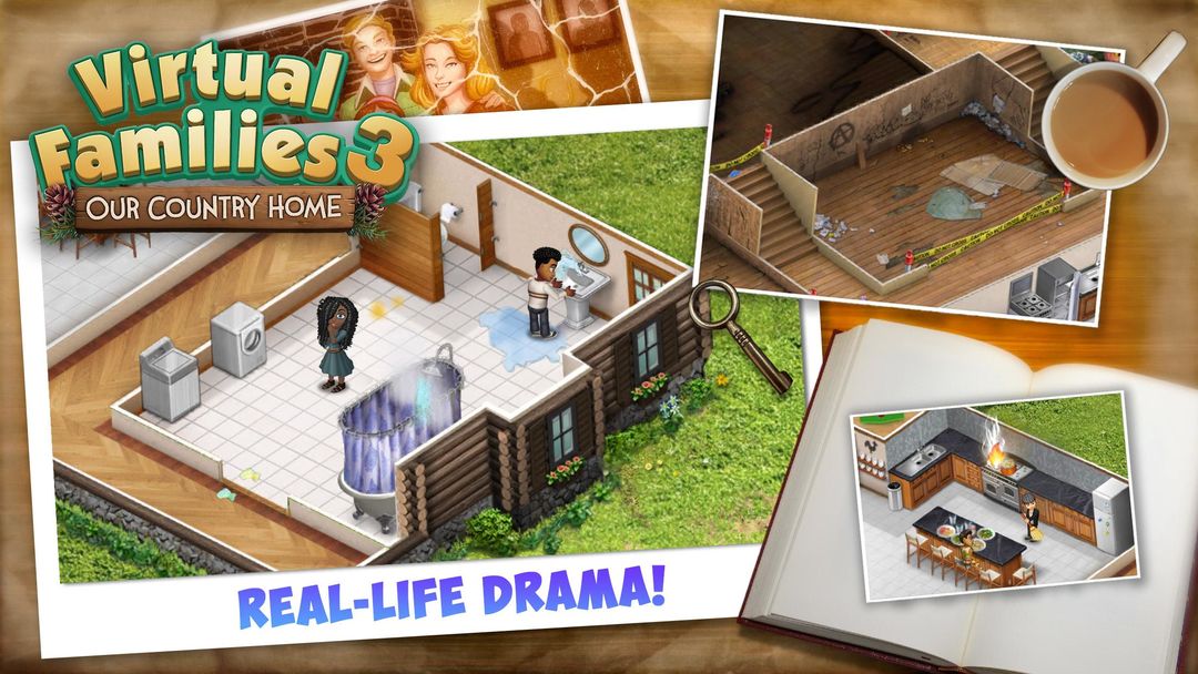 Virtual Families 3 게임 스크린 샷