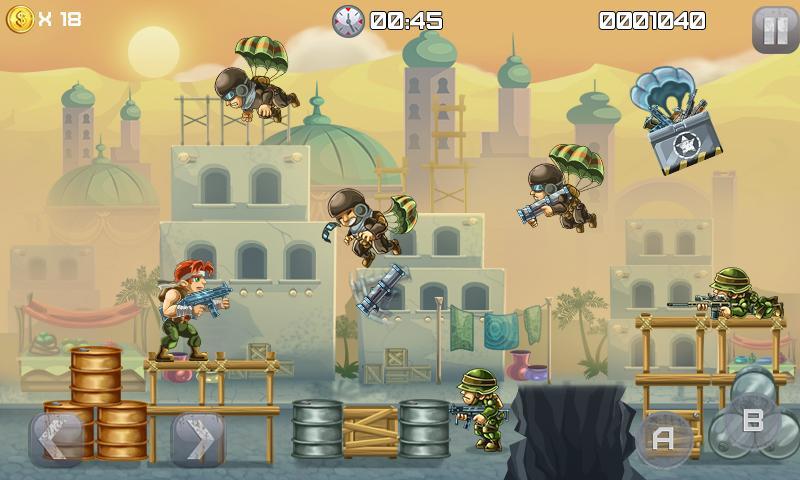 Metal Soldiers Game Screenshot