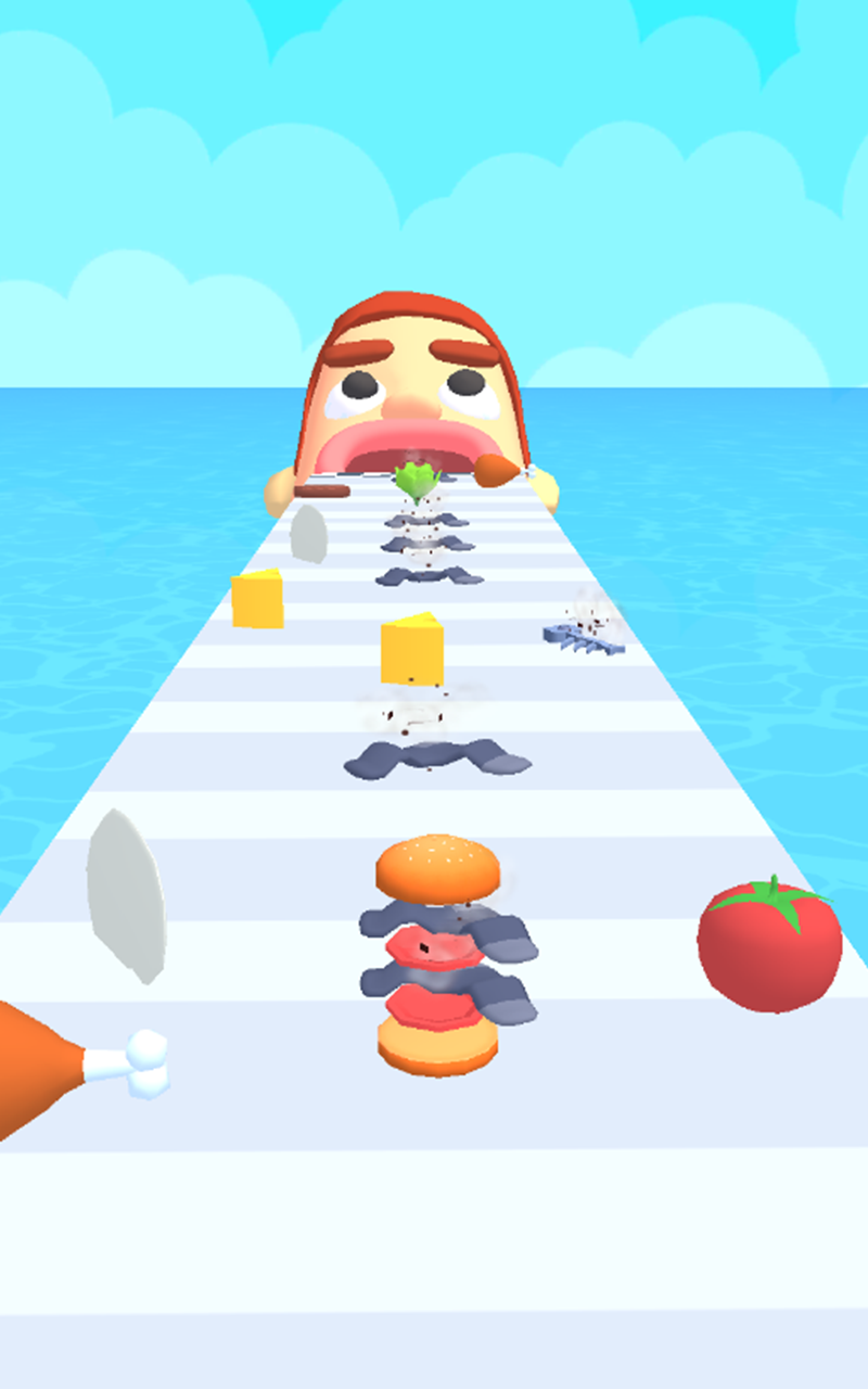 Captura de Tela do Jogo Sandwich Stacker: Food Run