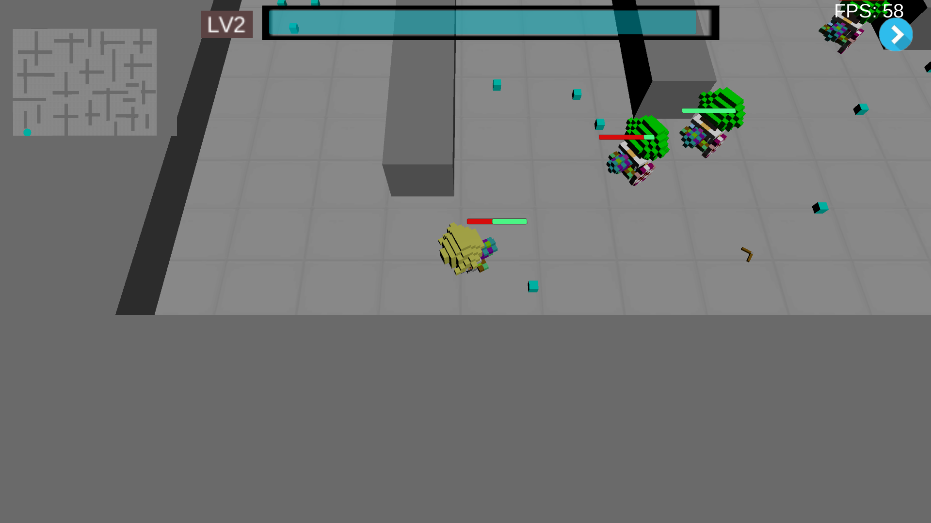 炮手大作战 Game Screenshot
