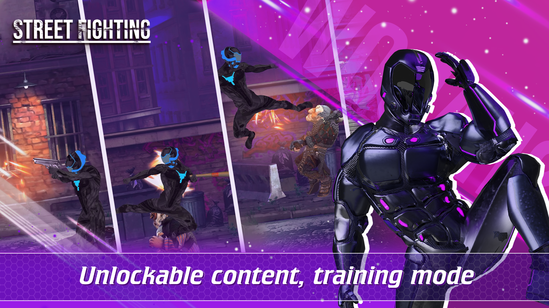 Captura de Tela do Jogo Street Fight : Fighting Game