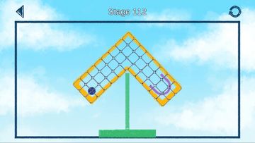 フィジックスライン (ブレーンストーミングゲーム) ゲームのスクリーンショット