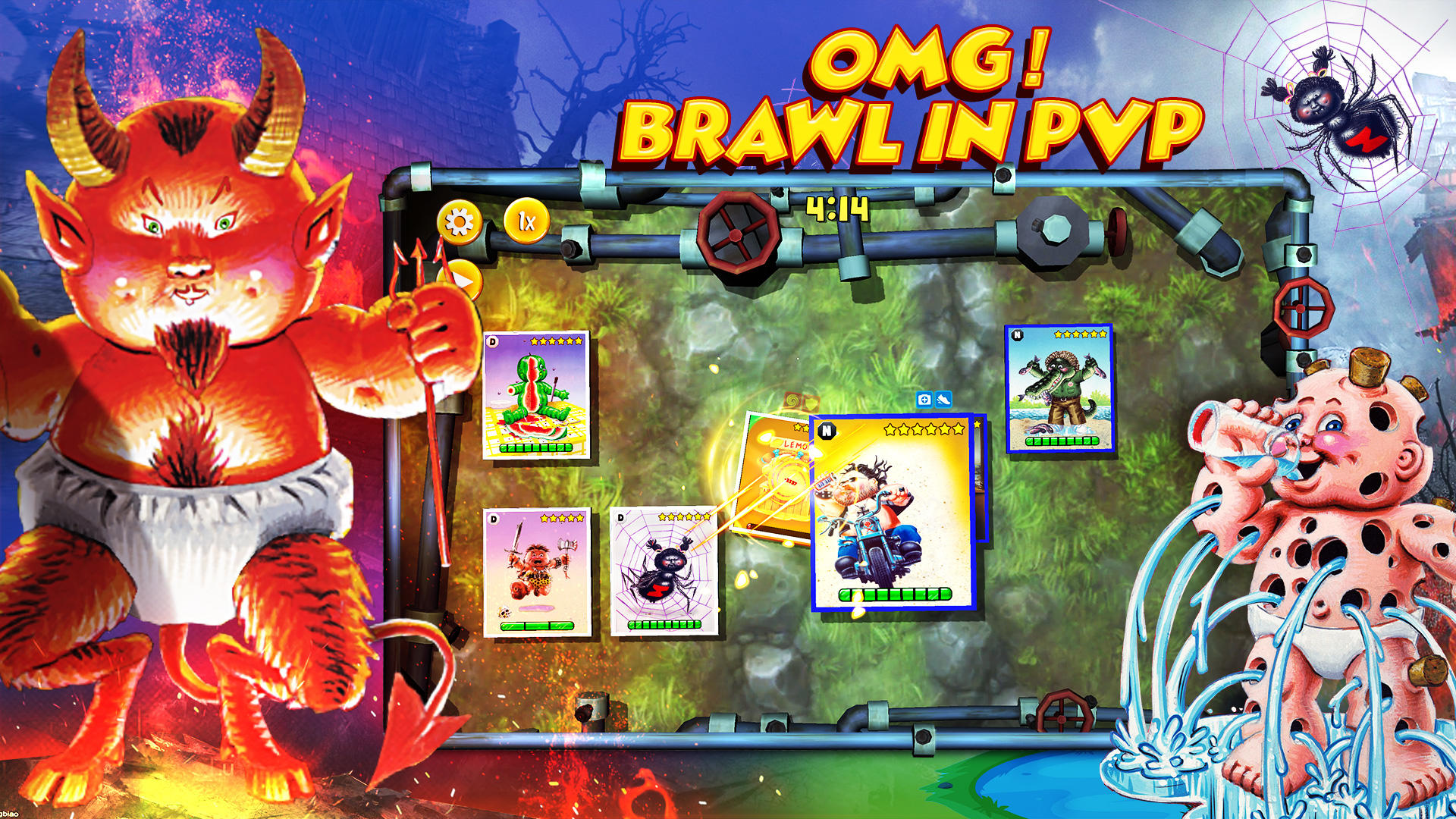 Garbage Pail Kids : The Game Game Screenshot