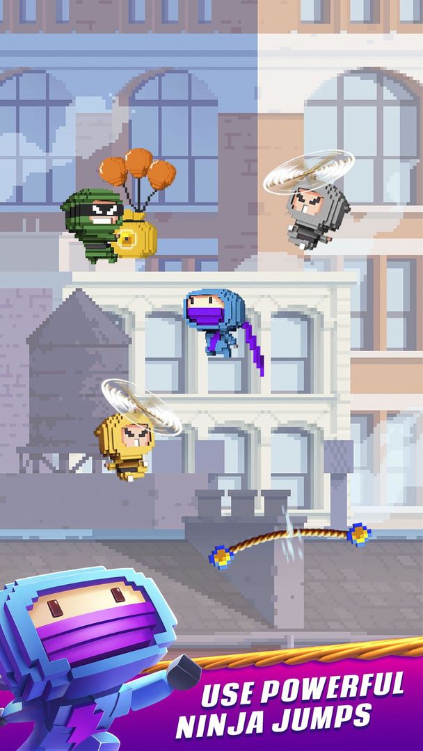 Ninja Up! - Endless jumping ภาพหน้าจอเกม