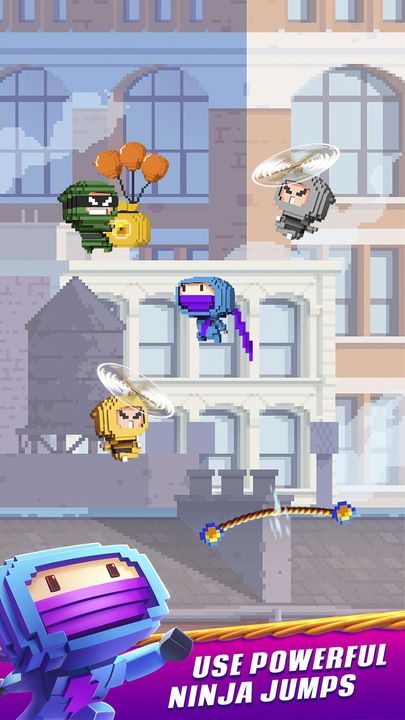 Screenshot 1 of Ninja Up! - Endless jumping 