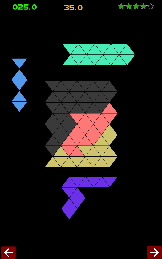 Shriddle: block shape riddle 게임 스크린샷