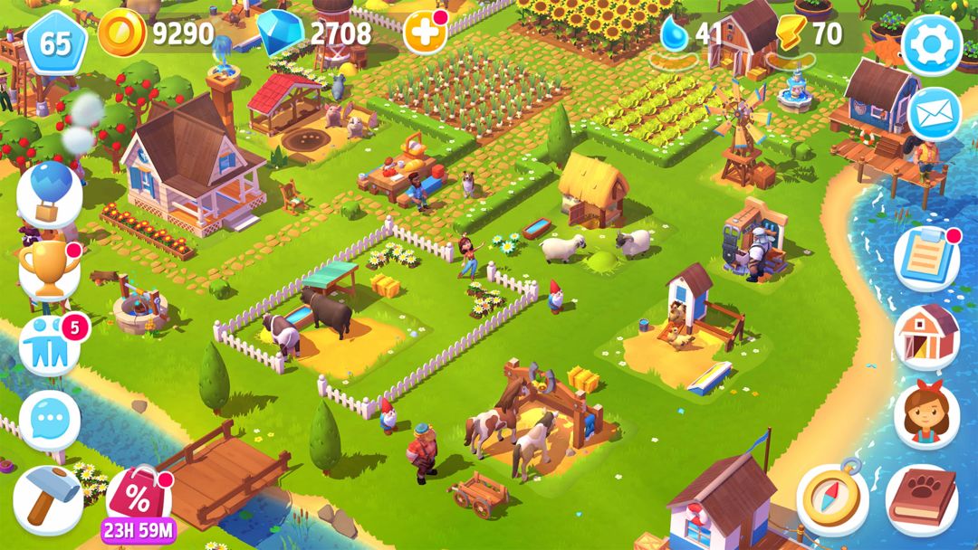 Screenshot of FarmVille 3 – Farm Animals